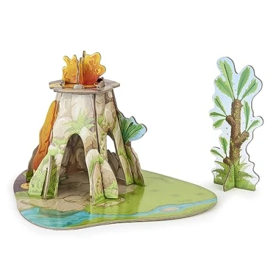Afbeelding van Papo Mini Dinosaurus Terre Environment ISIPLAY, 33104, meerkleurig