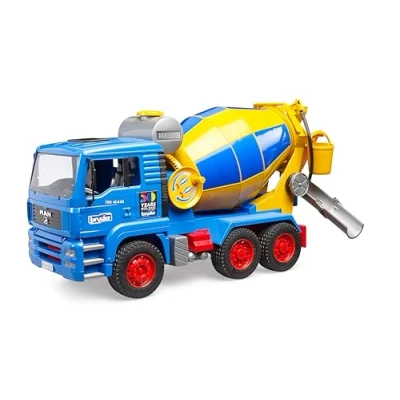 Afbeelding van bruder 01063 50 ans Édition spéciale Man TGA Mélange à béton pour camion 1:16 Véhicules, bétonnières, camions, voitures mixtes, véhicules de construction