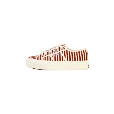 Afbeelding van Superga Baskets Sneakers laag, Dames, Maat: 38, Blanc cassé rouge Textiel