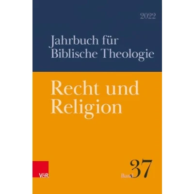 Afbeelding van Jahrbuch für Biblische Theologie Recht und Religion