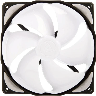 Afbeelding van NoiseBlocker NB eLoop B12 1 PC ventilator Wit, Zwart (b x h d) 120 25 mm