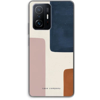 Afbeelding van Case Company® hoesje geschikt voor Xiaomi 11T Geo #5 Soft Cover Telefoonhoesje Bescherming aan alle Kanten en Schermrand