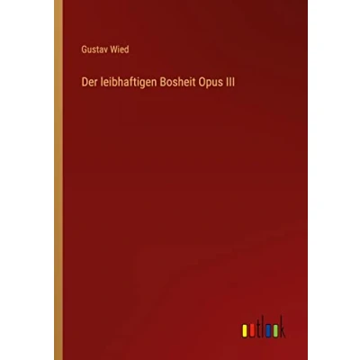 Afbeelding van Der Leibhaftigen Bosheit Opus III