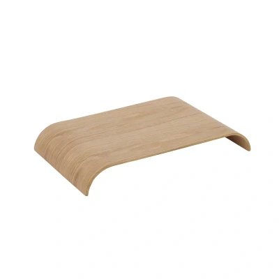 Afbeelding van AYTM Curva dienblad, eikenkleurig, 41 x 25 5 cm, hout
