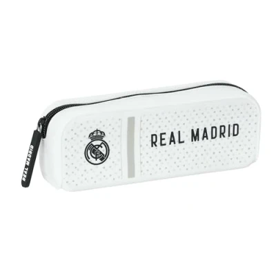 Afbeelding van Alleshouder Real Madrid C.F. 24/25 Wit Grijs 18.5 x 7.5 5.5 cm Vierkant