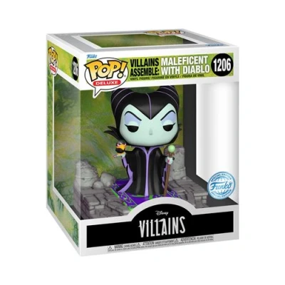 Afbeelding van Funko Pop! Deluxe: Disney Villains Assemble Maleficent With Diablo (special Edition) #1206
