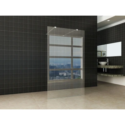 Afbeelding van Wiesbaden inloopdouche vrijstaand 1200x2000 10mm NANO glas