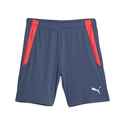 Afbeelding van PUMA teamLIGA Training Shorts 2 (open pockets) Heren Sportbroek Blauw Maat L