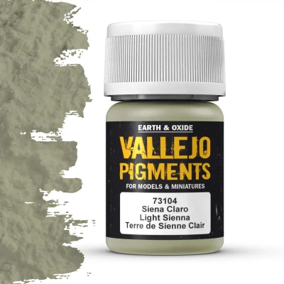 Afbeelding van Vallejo Pigment Light Siena 35ml 73104