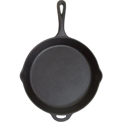 Afbeelding van Camp Chef Skillet Gietijzeren Koekenpan Ø 30 Cm Zwart Pannen