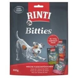 Afbeelding van RINTI Bitties Mixpakket Hondenvoer 3 x 100 g Soorten