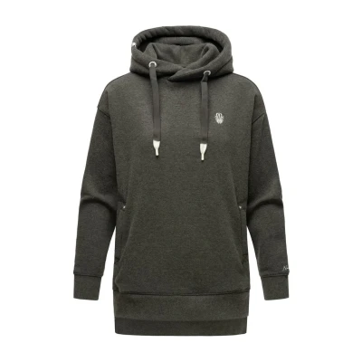 Afbeelding van Navahoo Silberengelchen Hoodie, Dames, Maat: Medium, Dark grey melange