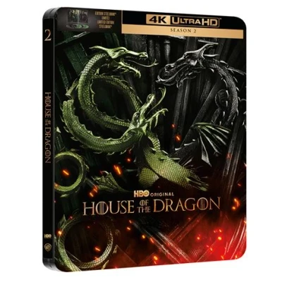 Image de Warner Home Video House Of Dragon: Saison 2 (steelbook) 4k Blu ray