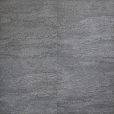 Afbeelding van Keramische tuintegel Trentino Nero 40x80x2cm
