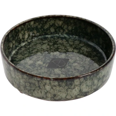 Afbeelding van D&amp;D Home Jasper Eet en drinkkom Voor Katten Green Marble 200ml