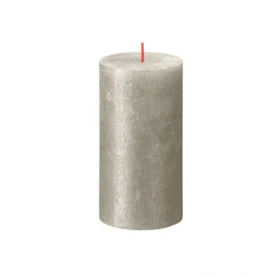 Afbeelding van Stompkaars Shimmer 130/68 Champagne Bolsius
