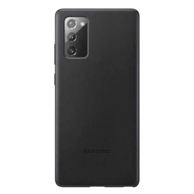 Afbeelding van Galaxy Note 20 Leren Hoesje EF VN980 Zwart Samsung Smartphone Hoesjes Geen Verzendkosten &amp; Morgen In Huis
