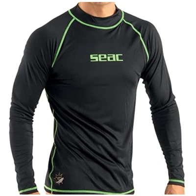 Afbeelding van Seac T Sun Long, Rashguard voor Zwemmen, Surfen, Duiken, UV bescherming