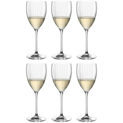 Afbeelding van Leonardo Witte Wijnglas Poesia 350 ml 6 stuks