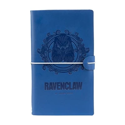 Afbeelding van Grupo Erik Harry Potter Ravenklauw reisnotitieboekset notitieboek 2 in 1 van kunstleer