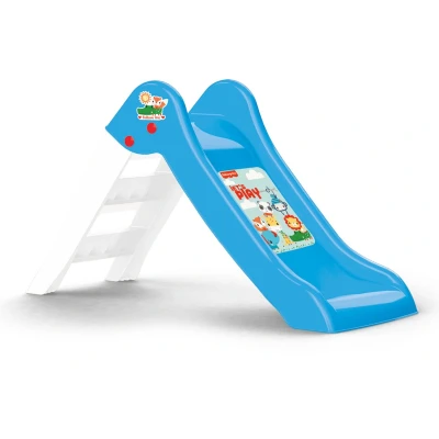 Afbeelding van Dolu Fisher Price Glijbaan 70x111x47 cm Blauw/Wit