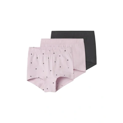 Afbeelding van NAME IT NMFTIGHTS 3P Winsome HEARTS NOOS Meisjes Onderbroek Orchid