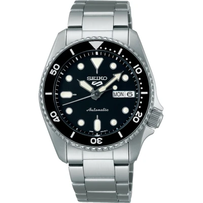 Afbeelding van Seiko heren 5 sports horloge SRPK29K1 in de kleur Zilver