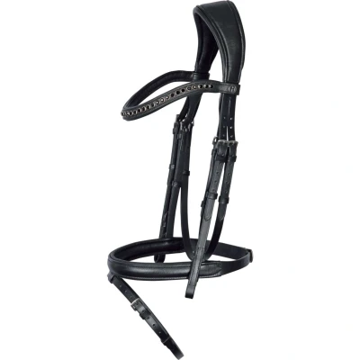 Afbeelding van Harry&#039;s Horse Hoofdstel Nero Soft Zwart/Zwart Cob
