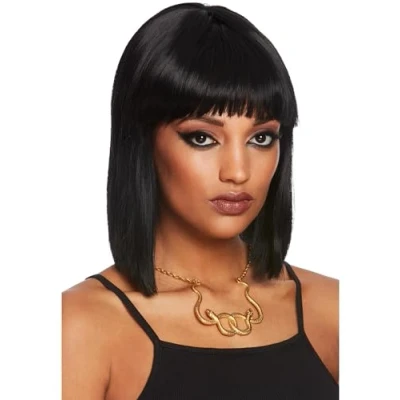 Afbeelding van Smiffys Egyptian Snake Kostuum Ketting Goudkleurig