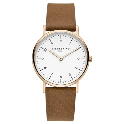 Afbeelding van Liebeskind Berlin Horloge, Dames, Maat: One Size, Brown