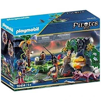 Afbeelding van PLAYMOBIL Pirates Piraten op schattenjacht 70414
