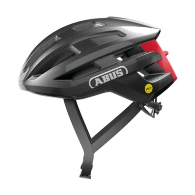 Afbeelding van Fietshelm Abus Powerdome Mips maat L Grijs