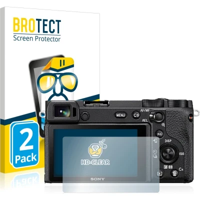 Afbeelding van BROTECT Screenprotector voor Sony Alpha 6600 Folie Beschermfolie transparant (2 Stuks)