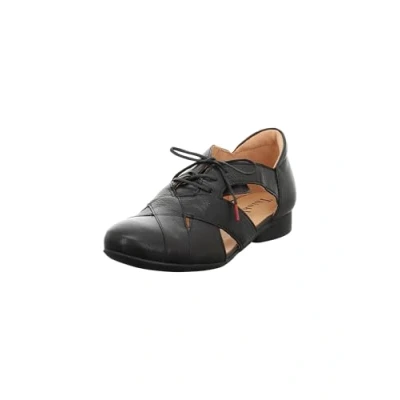 Afbeelding van Think! Guad2 leren sneakers voor dames, Zwart 0000, 41 EU