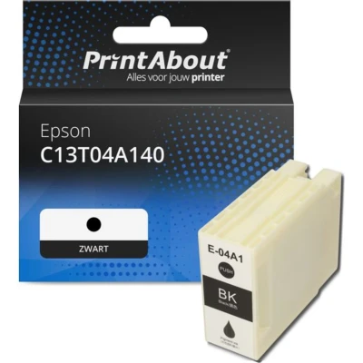 Afbeelding van Huismerk Epson C13T04A140 Inktcartridge Zwart Extra hoge capaciteit