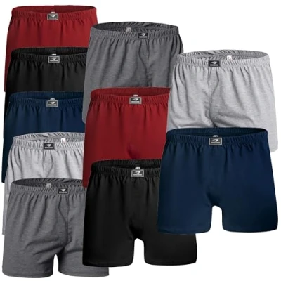 Afbeelding van Boxershorts, 1 set van 10 boxershorts zonder gulp
