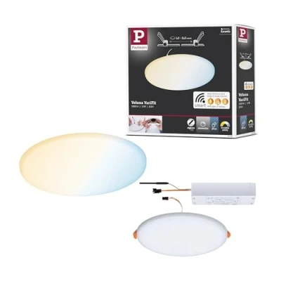 Afbeelding van Paulmann 95386 Veluna VariFit LED inbouwpaneel 15 W Satijn