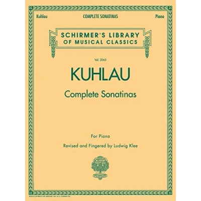 Afbeelding van Kuhlau Complete Sonatinas for Piano