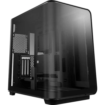 Afbeelding van MSI MEG MAESTRO PC behuizing 700L PZ Mid Tower E ATX, verticale houder voor GPU en PCIe 4.0 hefkabel, grafische kaarthouder, dubbele kamer, aluminium uit één stuk, paneel van gehard glas