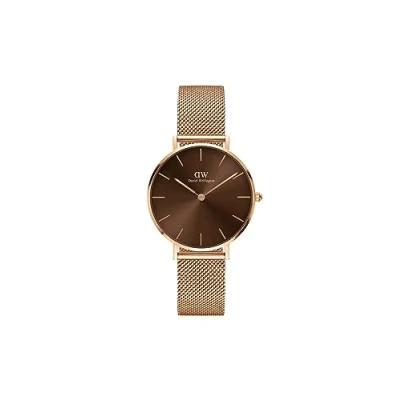 Afbeelding van Daniel Wellington Petite AMBER, 28MM RG Horloge Rose goldcoloured, Maat: 32, gold coloured