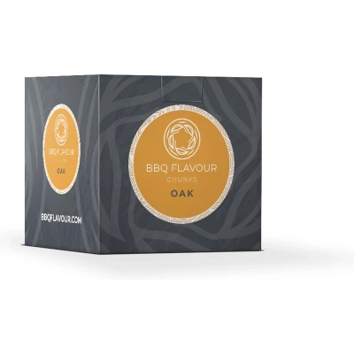 Afbeelding van BBQ Flavour Rookhout Chunks Brokken Eiken Oak 2.5 kg