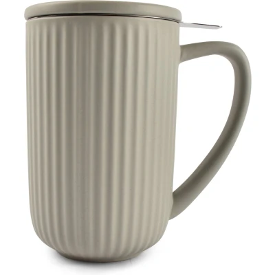 Afbeelding van Salt &amp; Pepper Hi!Tea theebeker 60cl grijs