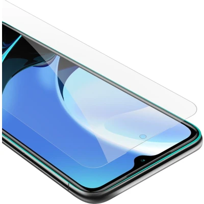 Afbeelding van Cadorabo Screenprotector geschikt voor Xiaomi RedMi 9T / POCO M3 Pantser film Beschermende in KRISTALHELDER Geharde (Tempered) display beschermglas 9H hardheid met 3D Touch
