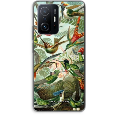 Afbeelding van Case Company® hoesje geschikt voor Xiaomi 11T Haeckel Trochilidae Soft Cover Telefoonhoesje Bescherming aan alle Kanten en Schermrand