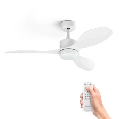 Afbeelding van Plafondventilator UFESA BUTAN Wit 30 W Ø132 cm