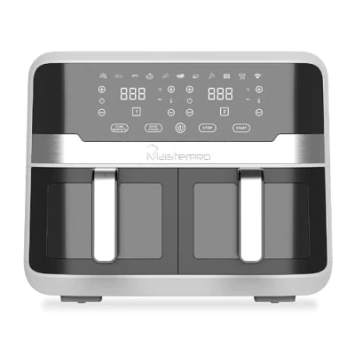 Afbeelding van MasterPRO Rocket Duo Airfryer 9 l 2400 W Met display, Controlelampje Zwart, Zilver