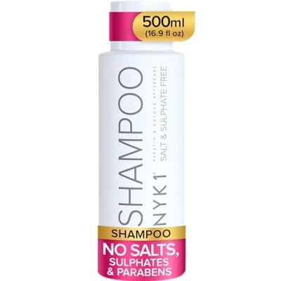 Afbeelding van Natuurzoutvrije SHAMPOO en conditioner voor gebruik volgens keratinebehandelingen gekleurd haar naverzorging mannen vrouwen. Salz und Sulfat frei (500ML)