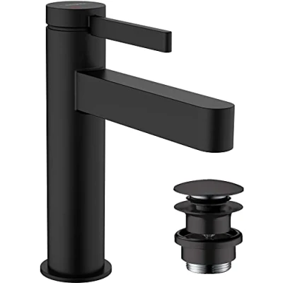 Afbeelding van Hansgrohe Finoris 1 greeps wastafelmengkraan 110 CoolStart met