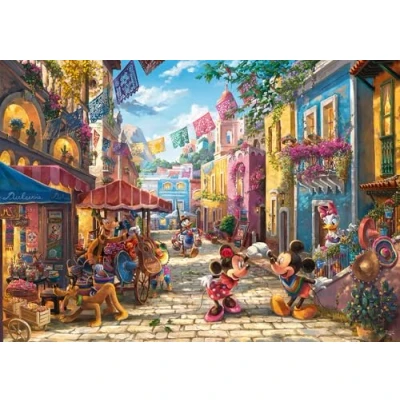 Afbeelding van Schmidt Spiele 57397 Puzzel Thomas Kinkade, Disney, Mickey en Minnie in Mexico, 6000 stukjes