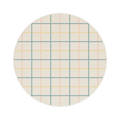Afbeelding van Rond Buitenkleed Bubbly Picknick Multi 120 Cm